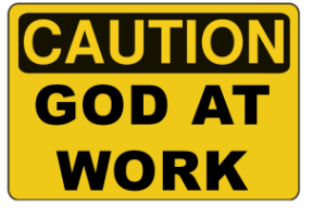 caution-god-at-work