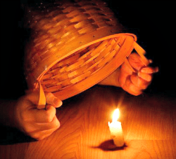 light-under-a-basket